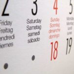 Calendrier des vacances