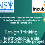 Atelier de Formation "Design Thinking : Méthodologie de structuration d'un projet"